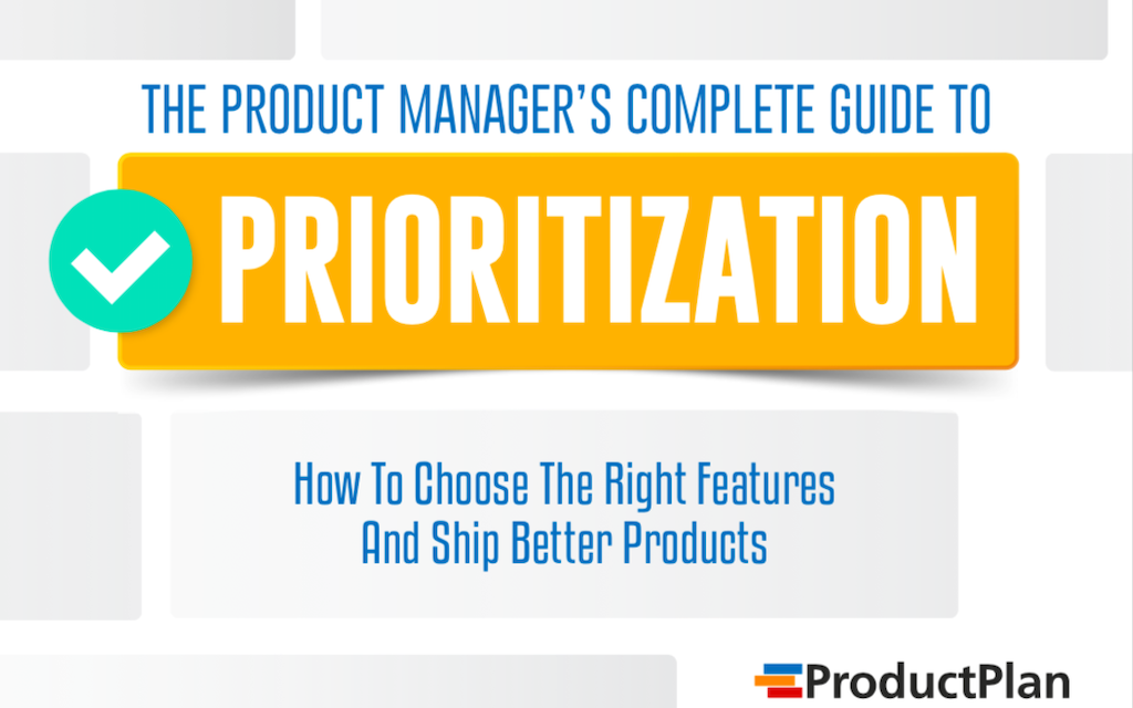 Prioritization Guide for Product Managers Cover