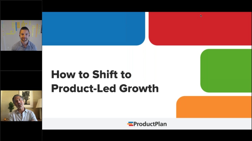 Webinar How to Shift to Product-Led Growth ProductPlan