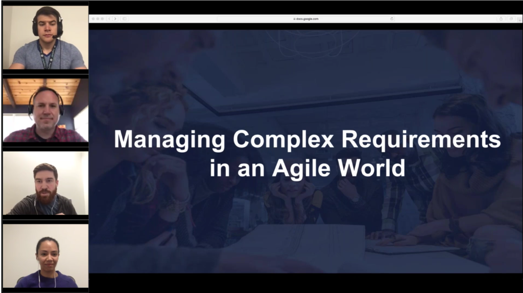 Managing Complex Requirements in an Agile World ProductPlan Webinar