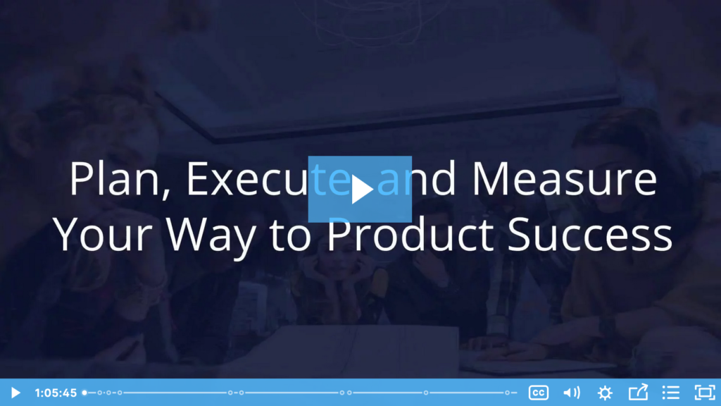 Plan, Execute, and Measure Your Way to Product Success ProductPlan Webinar
