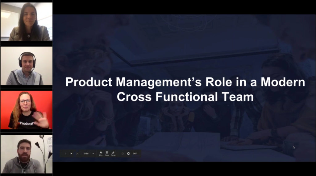 Product Management’s Role in a Modern Cross Functional Team ProductPlan Webinar