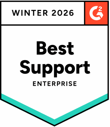 G2 Medal Winter 2026 Best Support