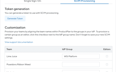 Flexible SCIM Provisioning