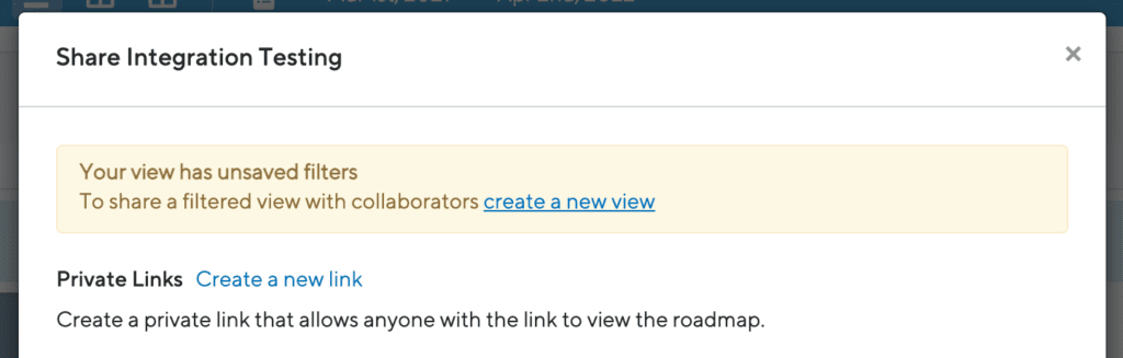 Create Containers on Import, and Better Filtering UX - ProductPlan
