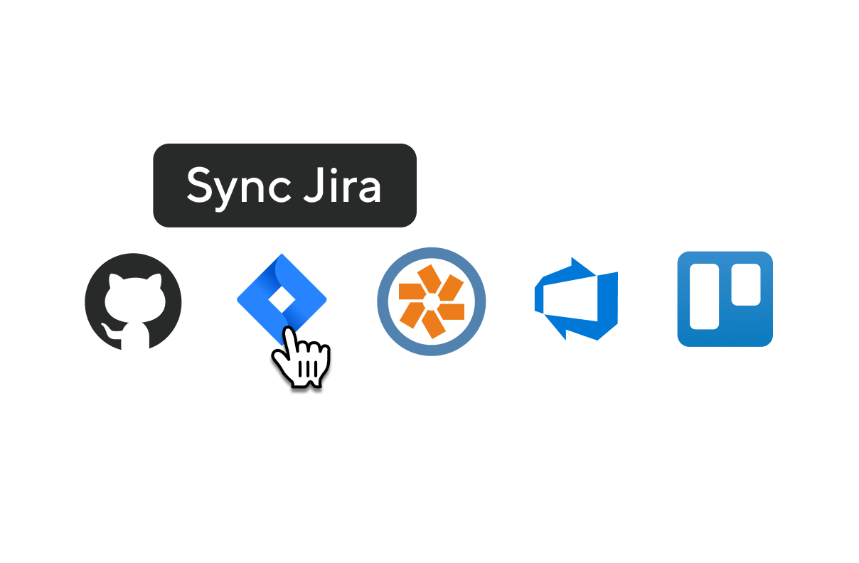 Enable sync with Jira and ProductPlan anytime