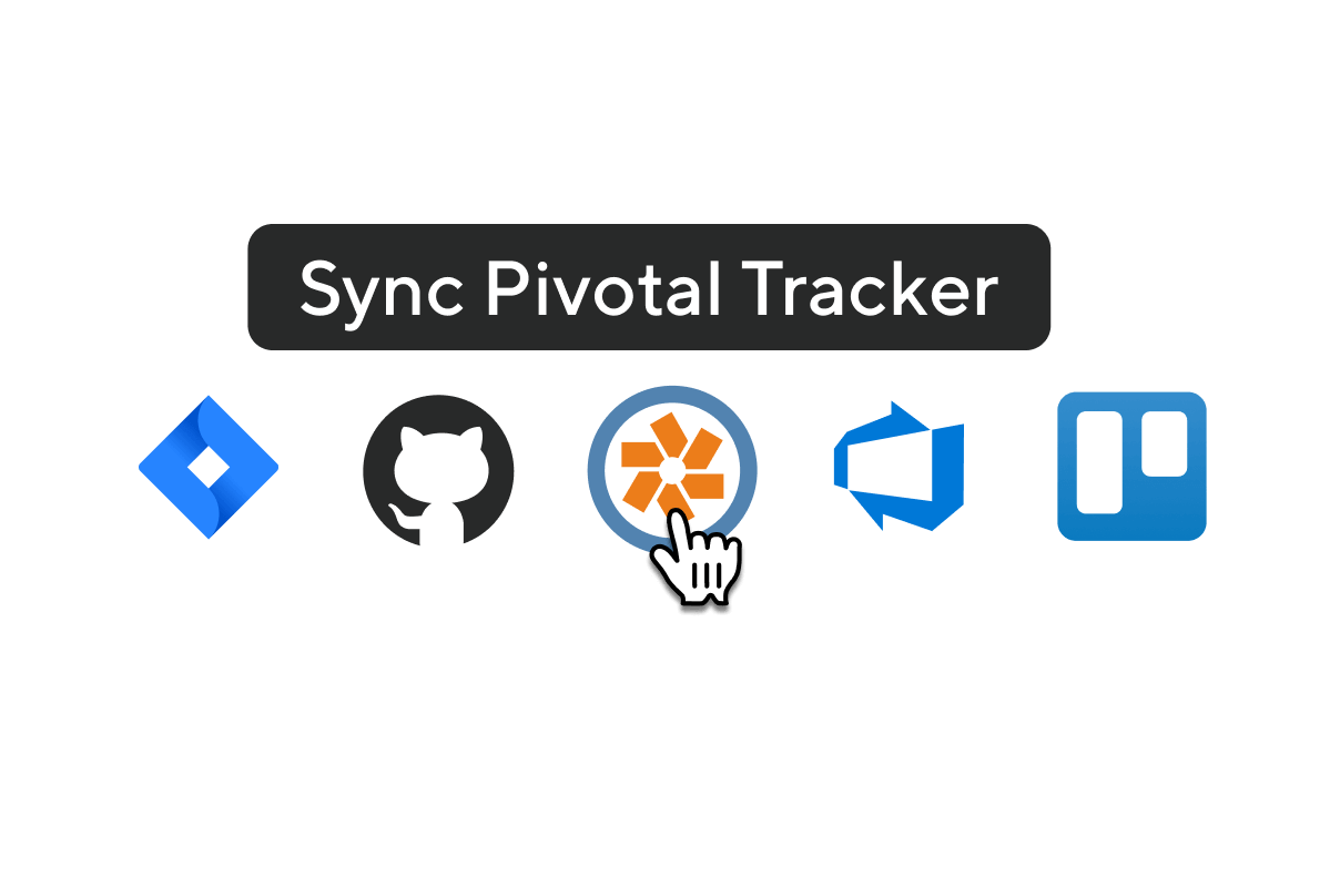 Sync anytime between Pivotal Tracker and ProductPlan
