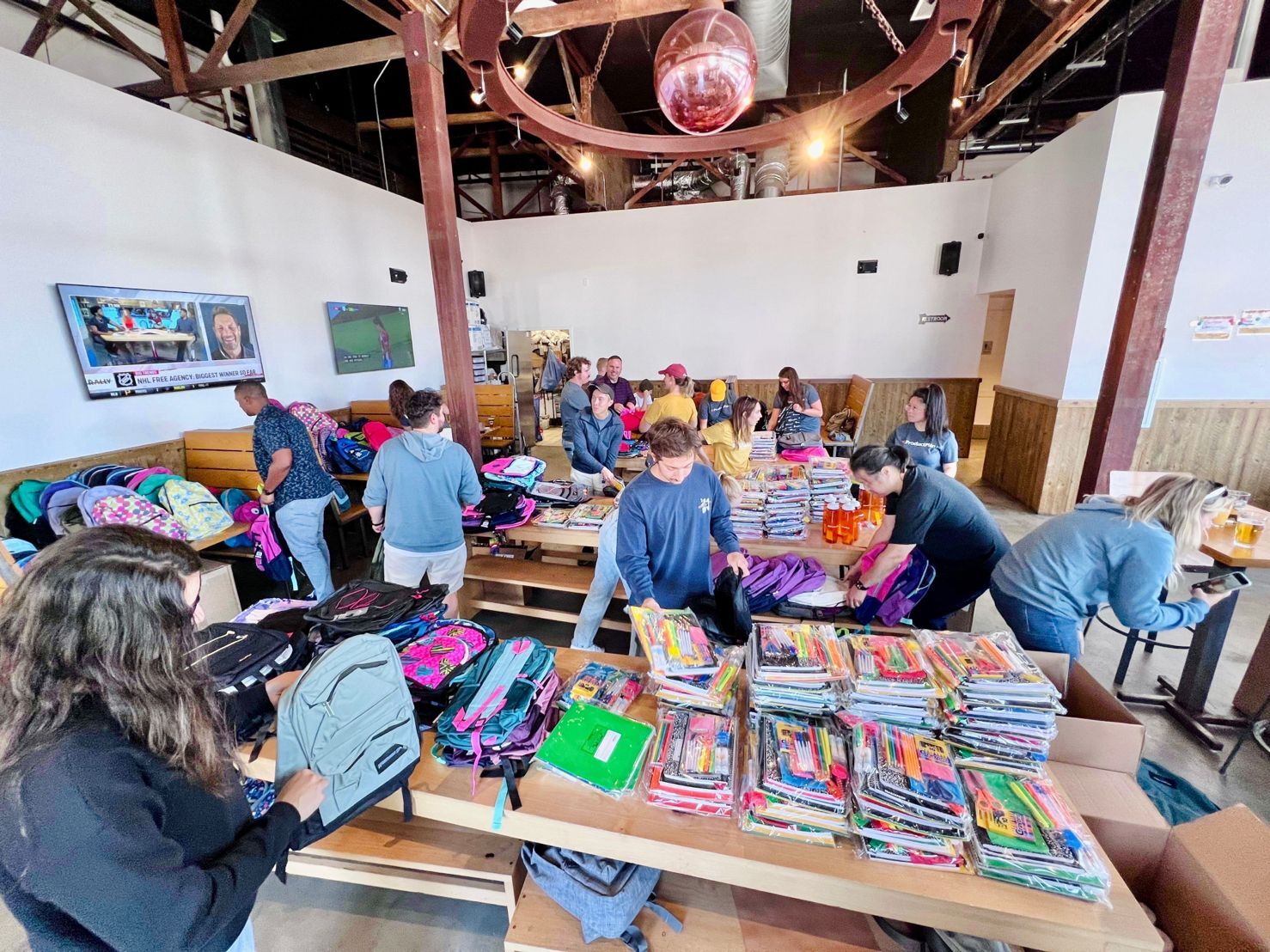 equal learning fund backpack fundraiser