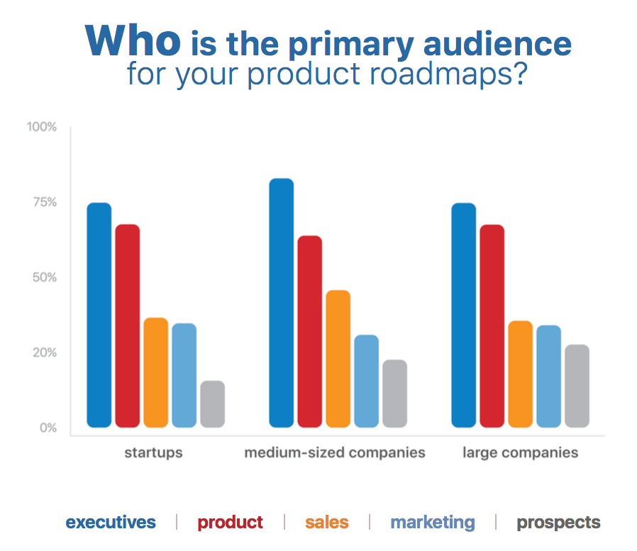 primary audience for roadmaps chart
