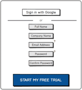 example wireframe