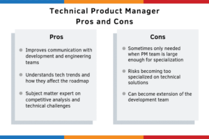 technical product manager pros and cons